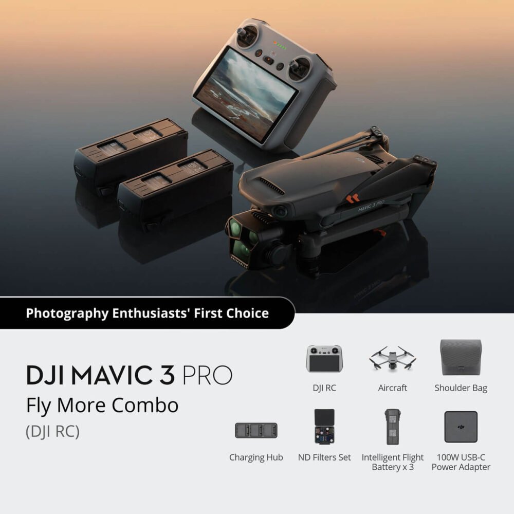 DJI Mavic 3 Pro Fly More Combo(RC）