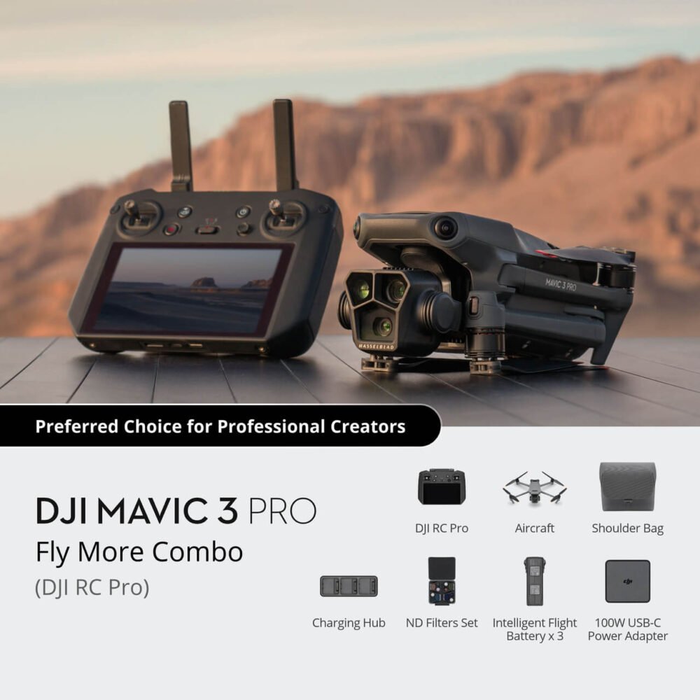 DJI Mavic 3 Pro Fly More Combo(DJI RC PRO)